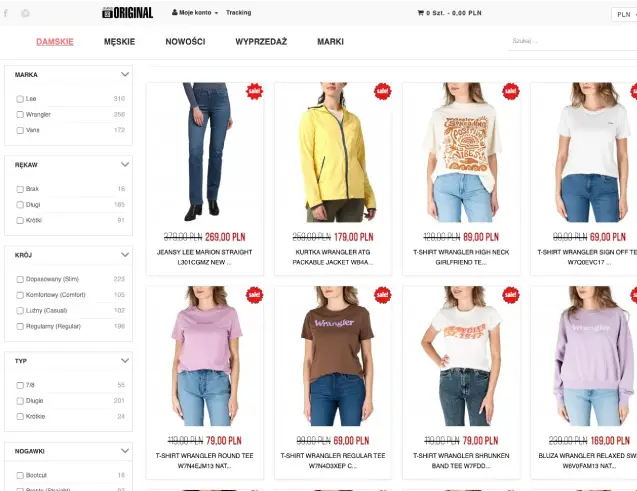 Preview site JeansOriginal