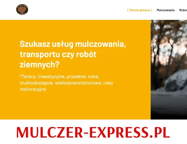Preview site mulczer-express.pl