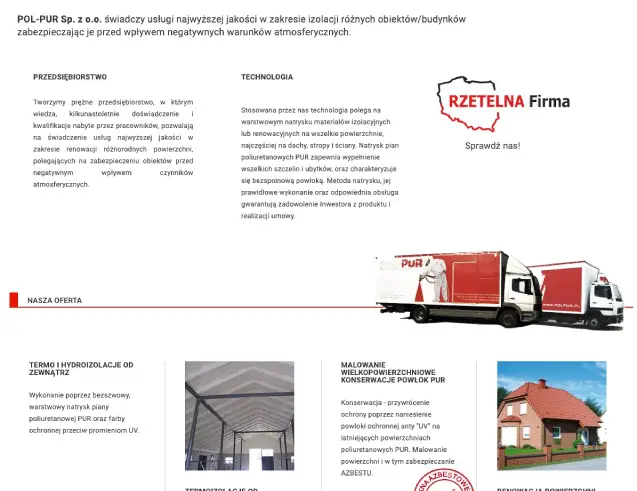 Preview site polpur.pl